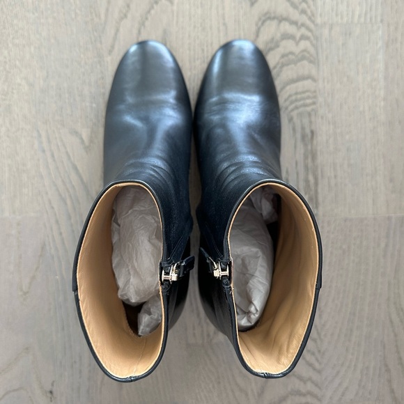 Tory Burch Gigi Bootie Calf Leather Size 8.5 - Picture 7 of 11